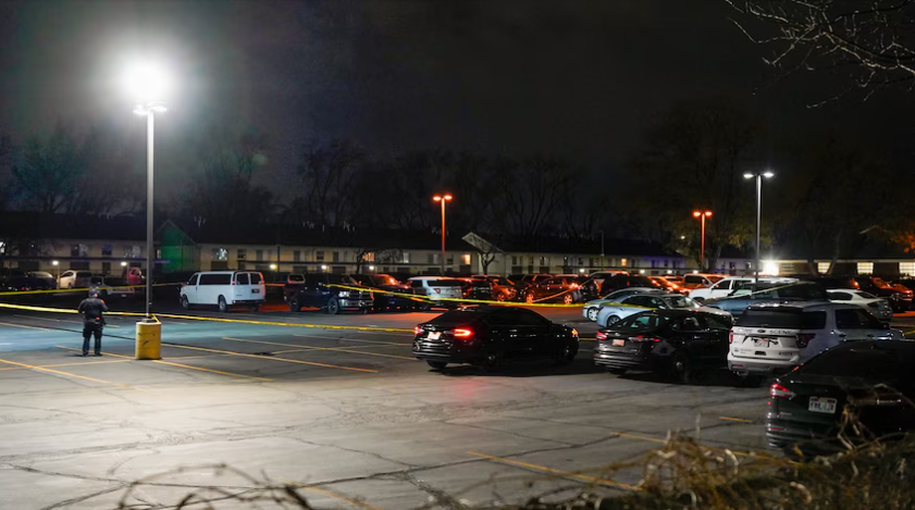 Xả súng tại bãi đậu xe nhà thờ ở Salt Lake (Mỹ) khiến nhiều người thương vong- Ảnh 2. Xả súng tại bãi đậu xe nhà thờ ở Salt Lake (Mỹ) khiến nhiều người thương vong- Ảnh 2.