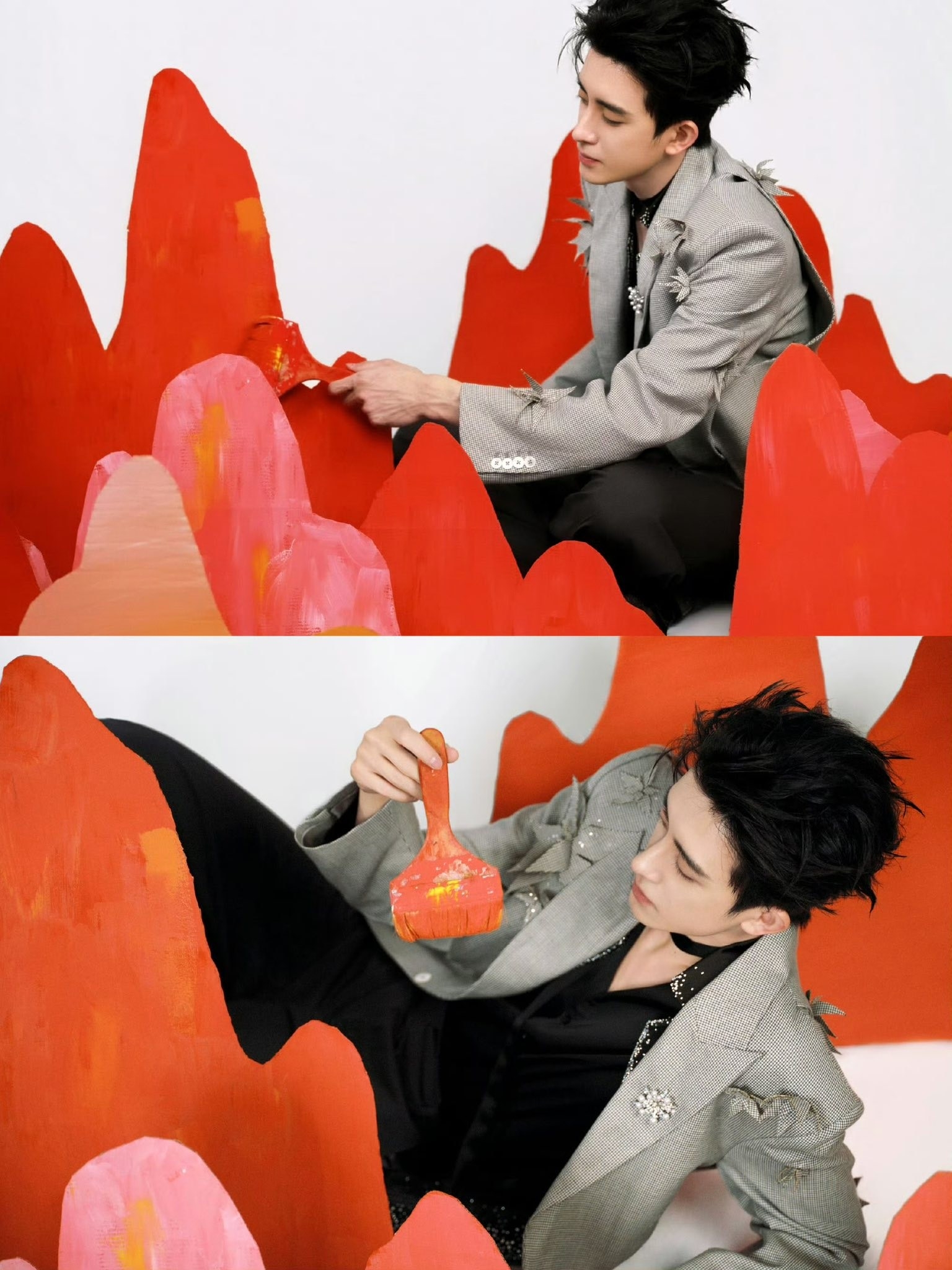 Hóa điên với hoàng tử - công chúa đẹp nhất Đêm Hội Weibo 2026: Visual sáng rực khung hình, mang đám cưới đến giùm- Ảnh 4.