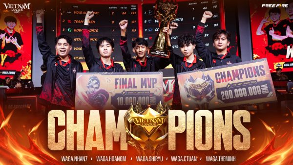WAG Academy lên ngôi vô địch Vietnam League 2025 sau cuộc đua Champion Rush nghẹt thở 1 champion thumbnail lqvijpg