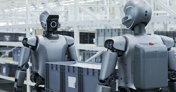 Sự thật tàn khốc sau làn sóng robot hình người Trung Quốc: Đơn hàng trên giấy, năng suất thua con người, phần cứng hỏng hóc 1 ezgifcom optimize 1765962120002 17659621203011417426607 0 32 360 608 crop 1765962774873357812248gifpng