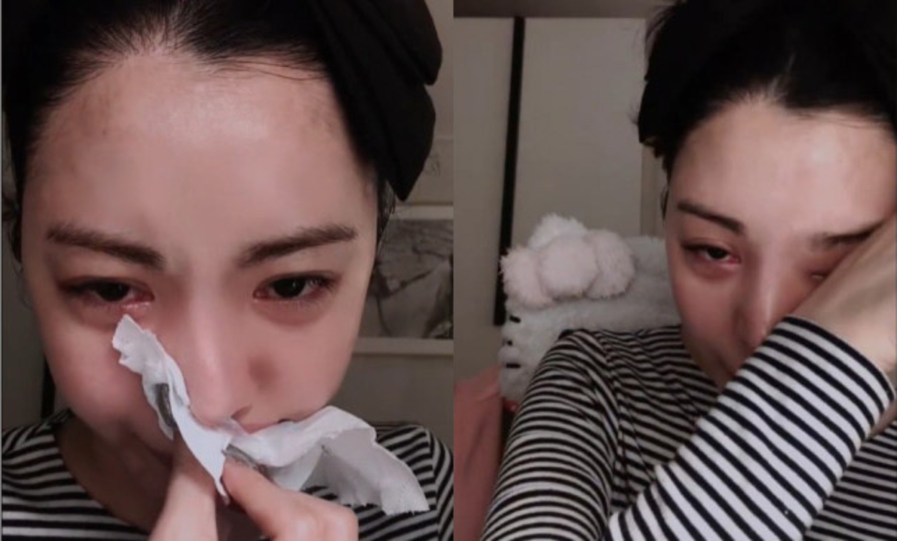 Chị Đẹp của nhóm nhạc tuổi thơ livestream, liên tục khóc nức nở, phát ngôn gây sốc- Ảnh 1.