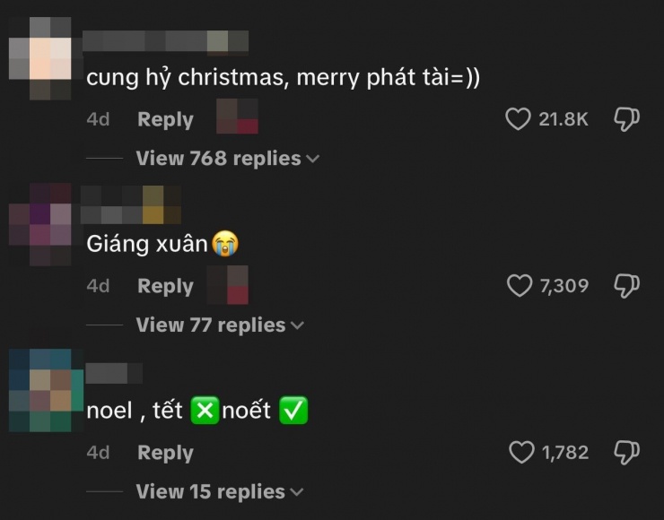 Trào lưu Noel "trộn" Tết hài hước: Từ cây thông mọc hoa mai đến âm nhạc "2 trong 1" 1765337954 photo 6 y width1280height1003