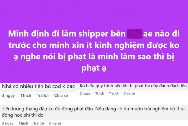 Nhiều chia sẻ trong các hội nhóm