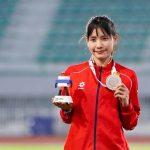 "Thiên thần điền kinh" Việt Nam gây sốt SEA Games 33, được báo quốc tế khen ngợi 1765873896 nguyen khanh linh dien kinh sea width730height487