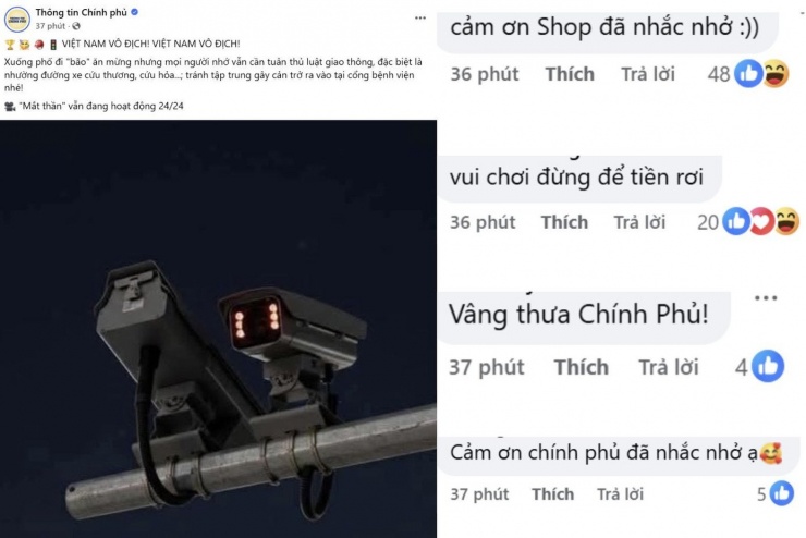 Cộng đồng mạng nhận xét đây là lời nhắc nhở