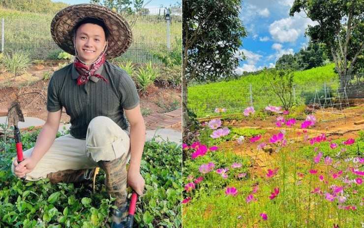 Công hài lòng với cuộc sống hiện tại 