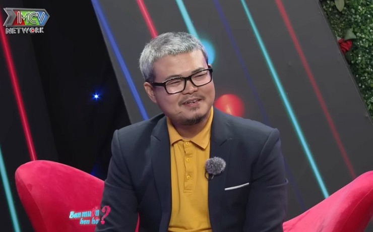 Anh Tuấn gây ấn tượng bởi sự điềm đạm. Ảnh cắt từ clip 