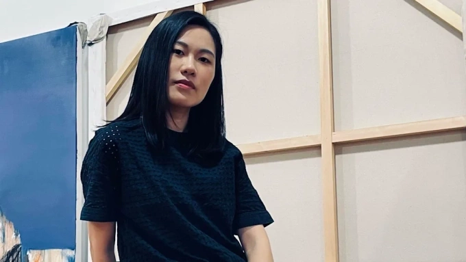 Wang Ziyue, 37 tuổi, một nghệ sĩ ở Thượng Hải. Ảnh: BBC