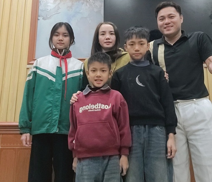 Gia đình nhỏ hạnh phúc của