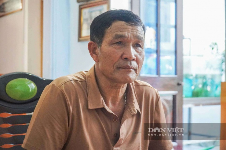 Ông Nguyễn Ngọc Bút, bố của cầu thủ Nguyễn Ngọc Mỹ.