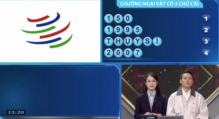 Trung Đức giải đáp chính xác ẩn số chướng ngại vật.