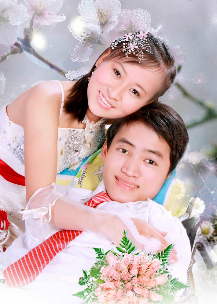 Vợ chồng anh Kỳ kết hôn năm 2012