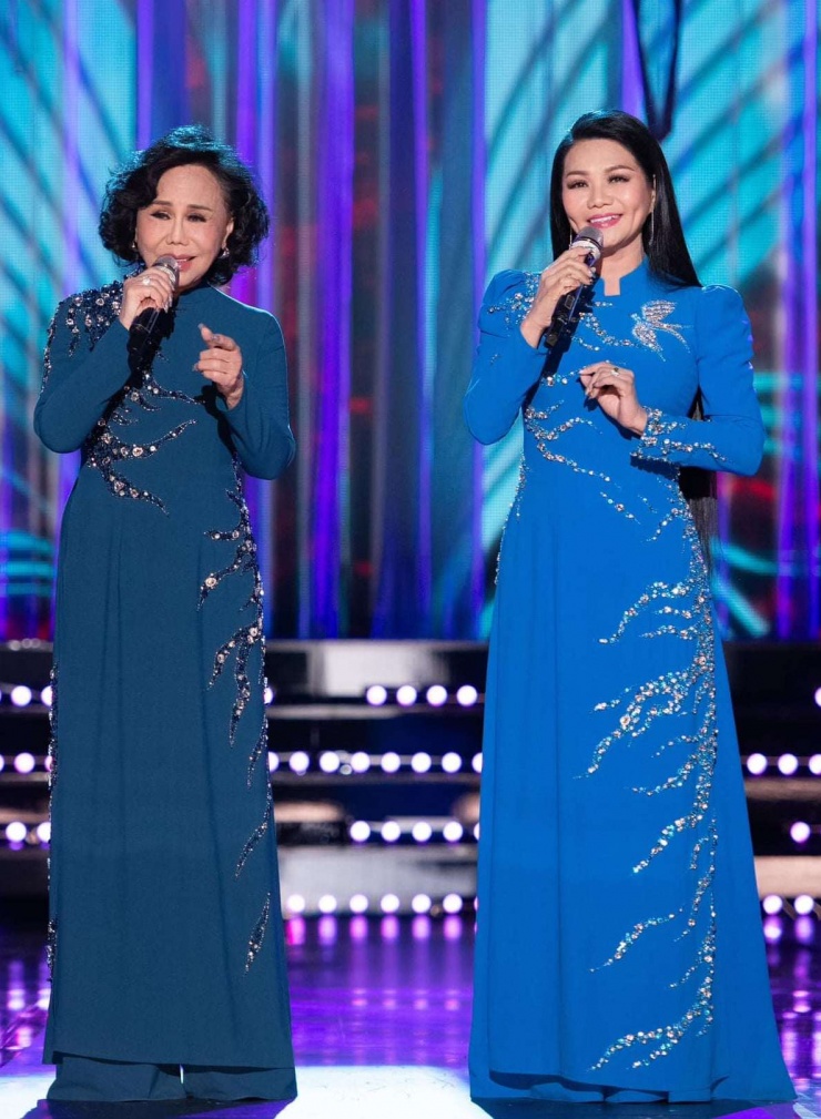 Danh ca Thanh Tuyền và NSƯT Ngọc Huyền. Ảnh: FBNV 