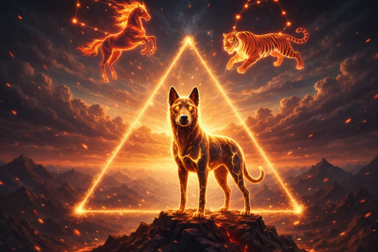 Tuất được xem là con giáp đẹp nhất, bùng nổ tài vận trong năm 2026. 