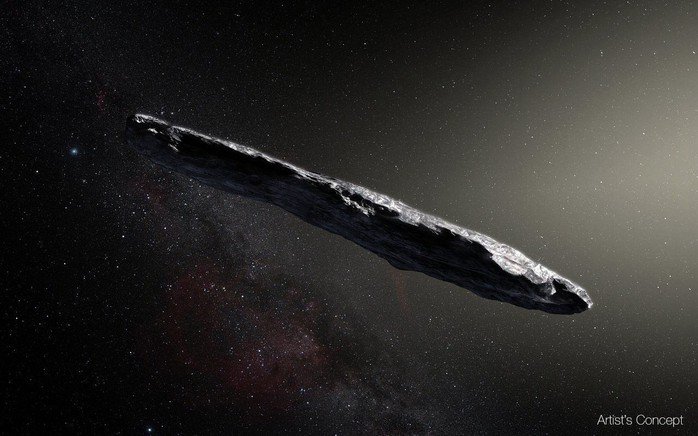 'Oumuamua - Ảnh đồ họa: NASA