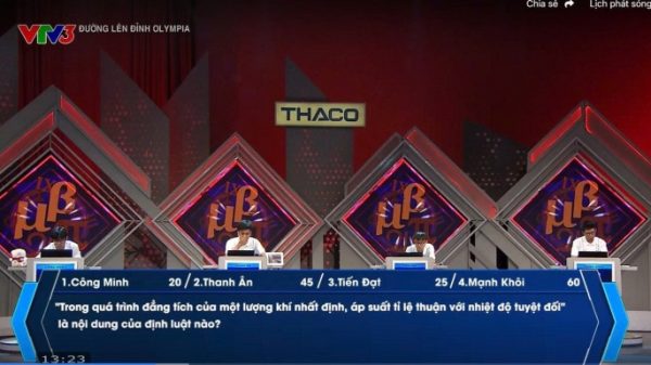 Olympia 26: Nam sinh Hà Nội bứt phá ngoạn mục, giành vòng nguyệt quế Tuần 1771204094 kd width1390height722