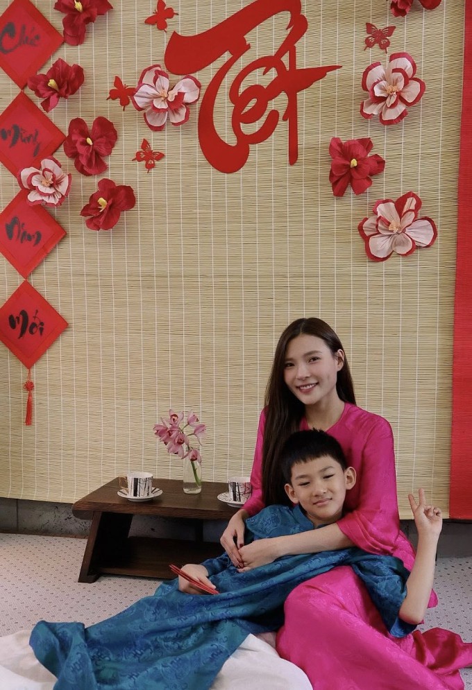 Tết nhà Thúy Diễm - Lương Thế Thành ở biệt thự 200 m2 - 7