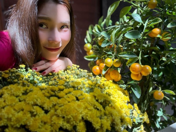 Tết nhà Thúy Diễm - Lương Thế Thành ở biệt thự 200 m2 - 4