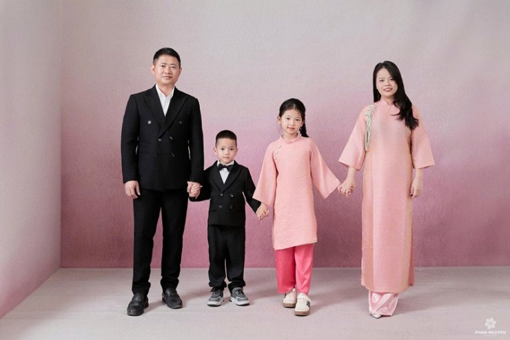 Gia đình nhỏ của chị Thảo 