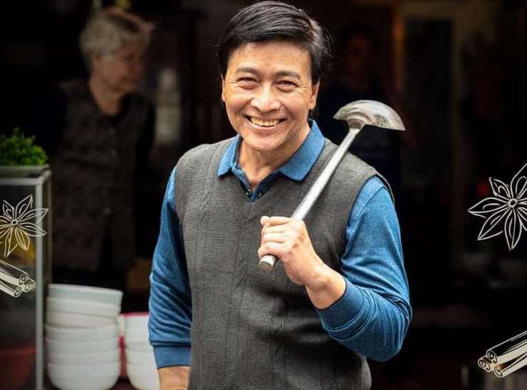 Ông Dần là vai diễn có yếu tố hài hước trong Mùi phở. Ảnh: NSX