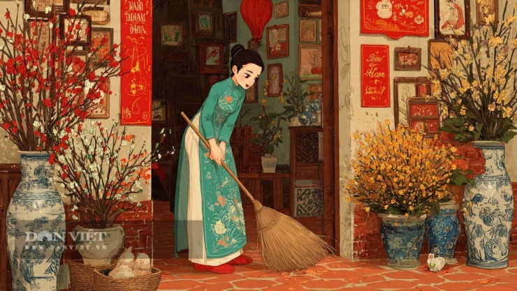 Theo người xưa, ngày vía Thần Tài cần phải xóa bỏ những dấu vết của nghèo đói, các thói quen cũ và vận rủi.