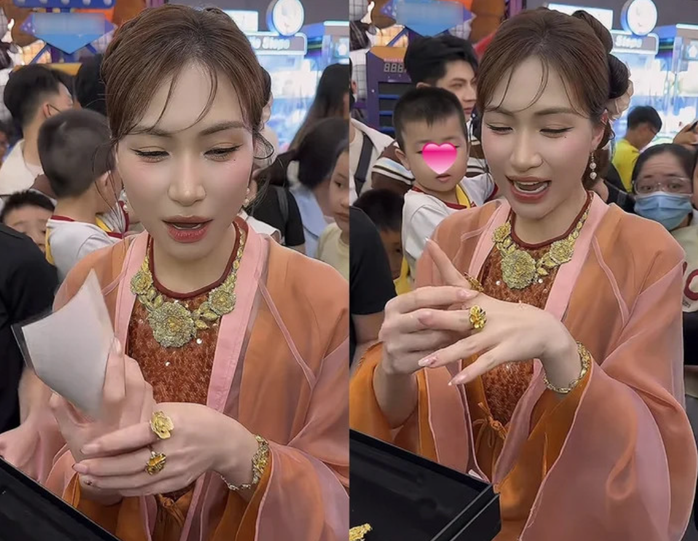 Fan tặng Hòa Minzy 6 cây vàng nhân dịp Bắc Bling sinh nhật 1 tuổi