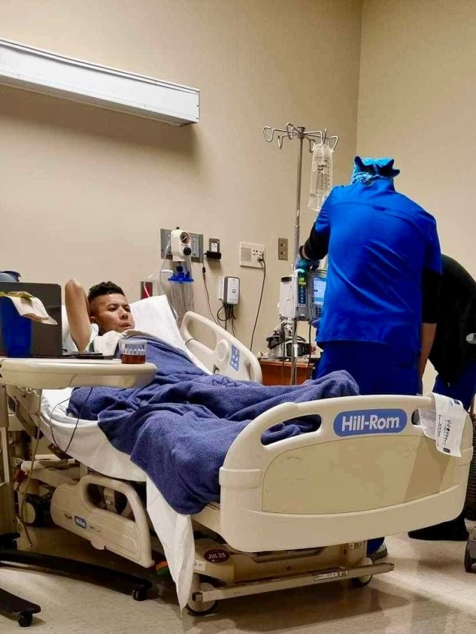 Kasim Hoàng Vũ nhập viện năm 2025.