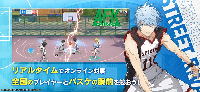Kuroko's Basketball Street Rivals game bóng rổ dựa trên bộ truyện Kuroko Tuyển Thủ Vô Hình 0