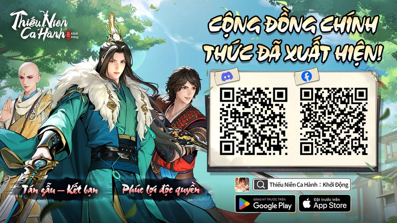 Tựa game mobile “Thiếu Niên Ca Hành” chính thức ra mắt song nền tảng hôm nay! 1ngekhn