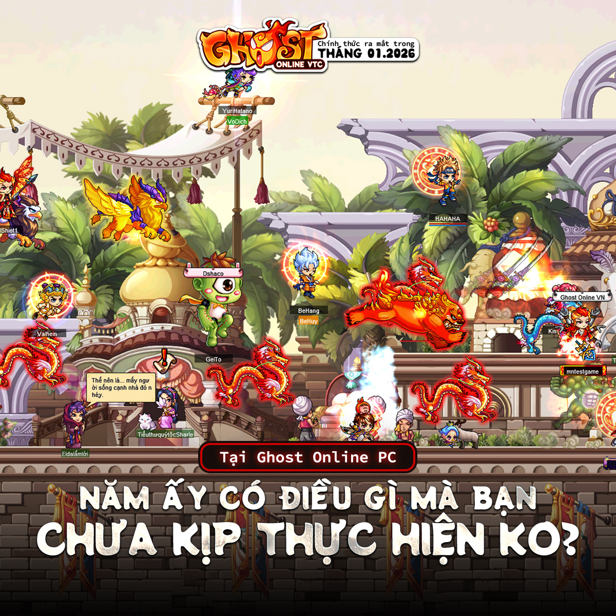 Ghost Online PC chính thức mở server: Viết tiếp huyền thoại tuổi thơ game thủ Việt- Ảnh 1.