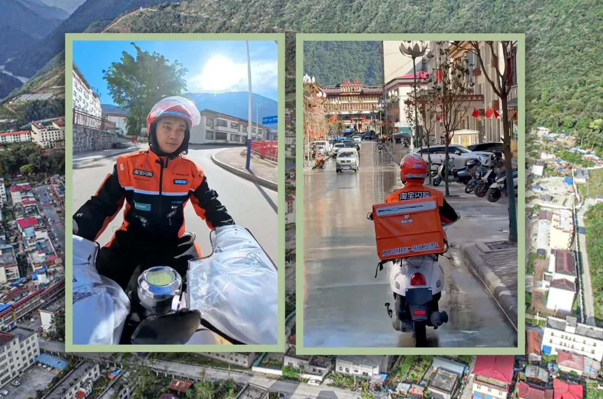 Shipper cô đơn nhất Trung Quốc: 24 tuổi chạy 200 đơn/ngày, một mình gánh cả vùng viễn biên, thu nhập vượt xa đồng nghiệp- Ảnh 1.