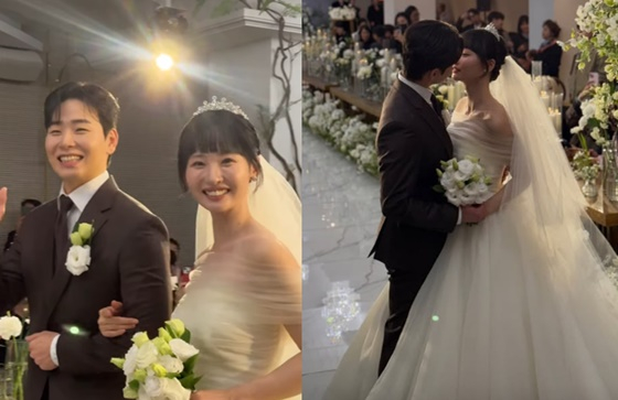 Đám cưới náo loạn đầu năm của diễn viên - ca sĩ 9X: Nụ hôn ngôn tình không hot bằng thái độ của cô dâu- Ảnh 1. Đám cưới náo loạn đầu năm của diễn viên - ca sĩ 9X: Nụ hôn ngôn tình không hot bằng thái độ của cô dâu- Ảnh 1.