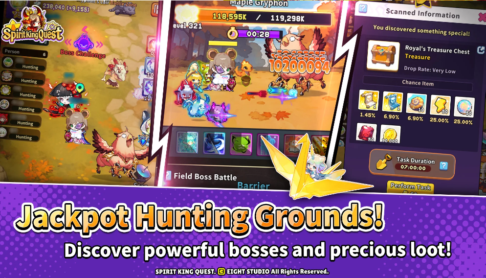 Spirit King Quest – Game Idle RPG “cute phô mai que” chính thức ra mắt 2as4bkff image 3