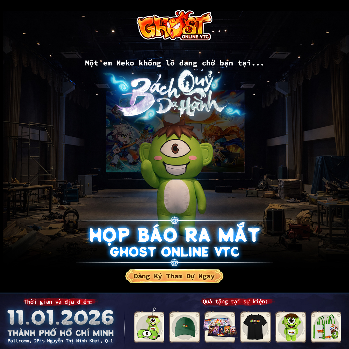 Ghost Online mở họp báo