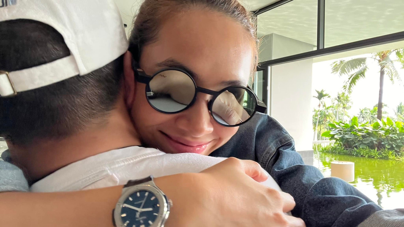 Hoàng My một mình nuôi con- Ảnh 1.