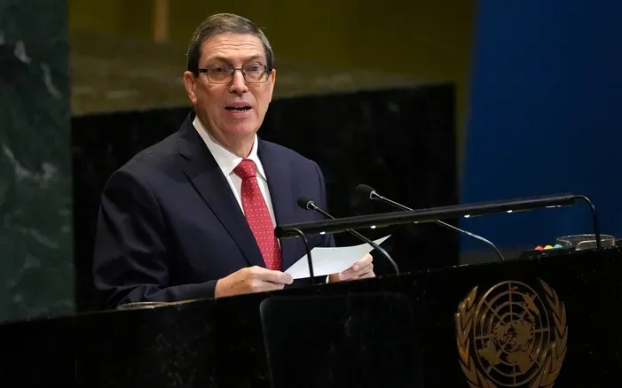 Ngoại trưởng Cuba Bruno Rodriguez Parrilla (Ảnh: VCG)