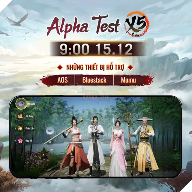 Dự Án Game MMORPG Kiếm Hiệp X5 Chính Thức Alpha Test: Kêu Gọi Người Chơi Tham Gia Vai Trò Đồng Phát Triển 3