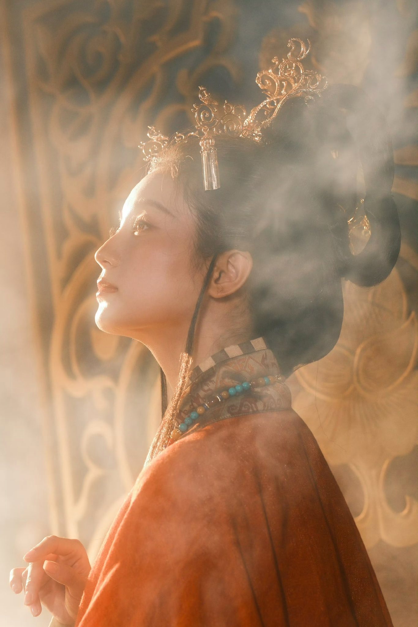 Lần đầu có mỹ nhân “mặt như mâm bạc” lại được khen nức nở: Visual tuyệt tác hội họa, không thể đẹp hơn được nữa- Ảnh 6.