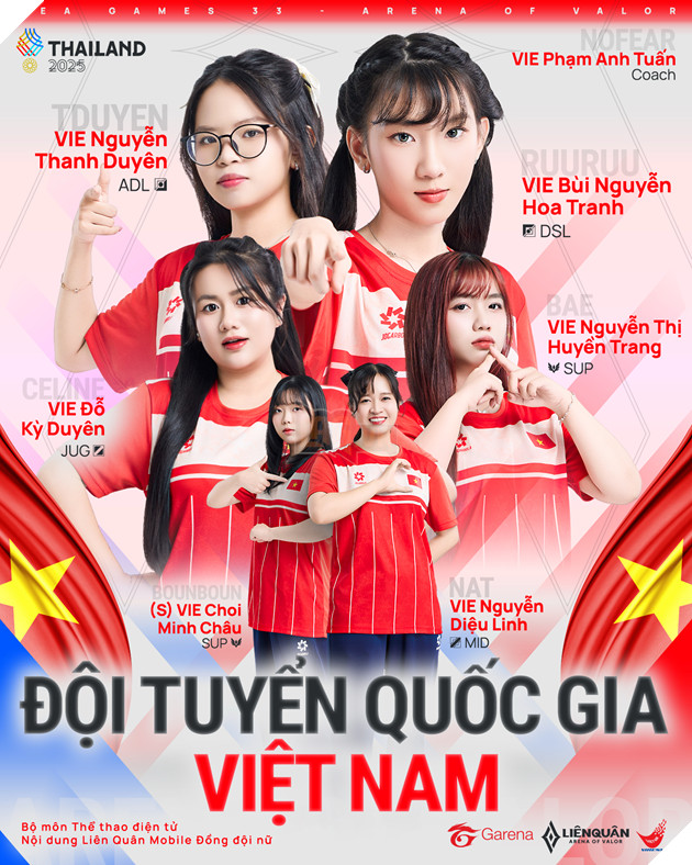Đội Tuyển Quốc Gia Liên Quân Mobile Việt Nam Hướng Đến Huy Chương Vàng SEA Games 33 3