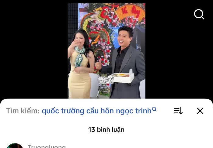 Quốc Trường cầu hôn Ngọc Trinh?- Ảnh 1.