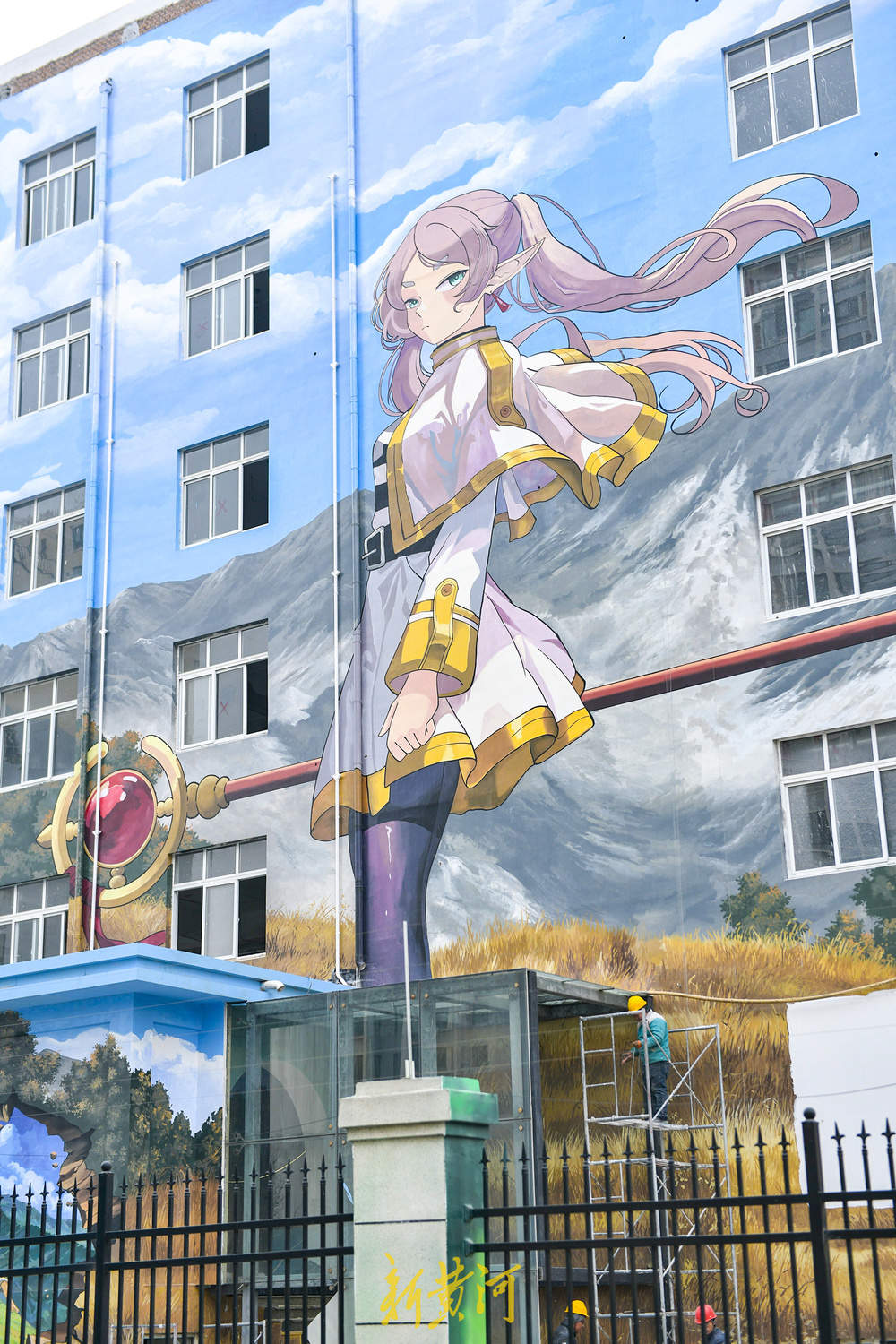 Một trường học cũ rộng 7000 m2