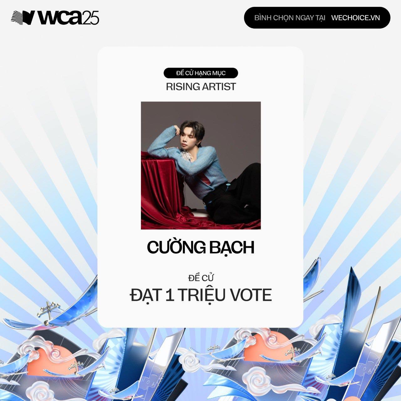 Đề cử 1 triệu vote ở WeChoice Awards: SOOBIN - RHYDER