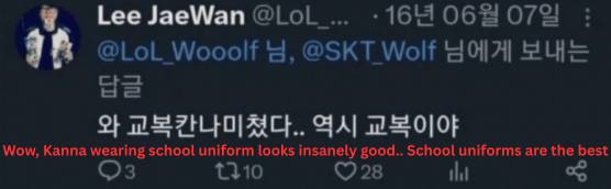 LMHT: SKT T1 Wolf bất ngờ bị lộ những đoạn chat cũ không đúng mực với trẻ “vị thành niên” 628179946 1539860243747491 64842137075250959 n