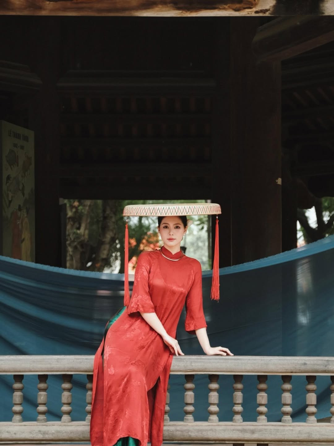 Dàn hoa, á hậu khoe dáng với áo dài Tết- Ảnh 12.