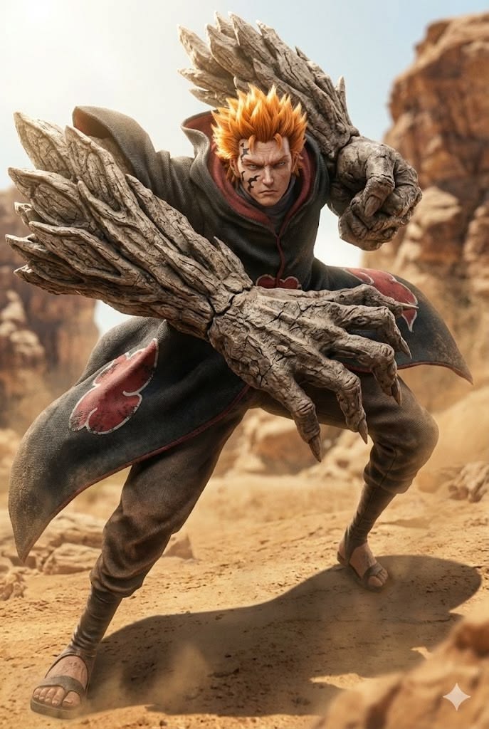 Akatsuki phiên bản AI: Khi những sát thủ khét tiếng nhất Naruto bước ra đời thực với vẻ ngoài