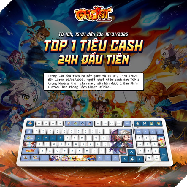 Sau gần 2 thập kỷ chờ đợi, Ghost Online PC đã chính thức quay trở lại, cộng đồng sẵn sàng viết tiếp huyền thoại 7