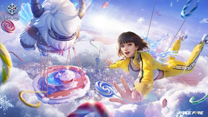 Hòa mình vào thế giới Lễ Hội Tuyết: Mộng Cảnh cùng Free Fire 7h2ghrc
