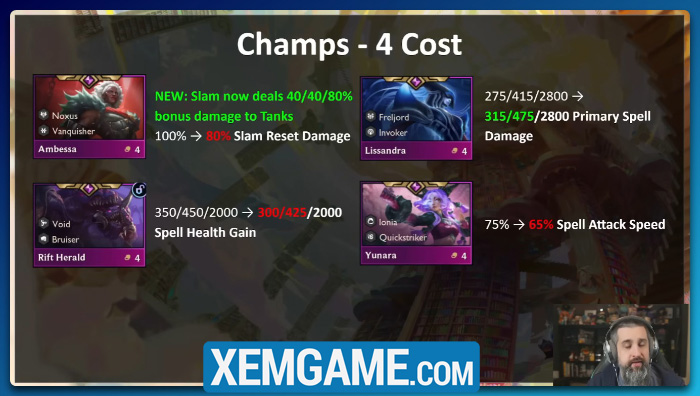 Thay đổi ĐTCL 16.4: Đảo ngược thay đổi nerf fast 9, Ornn tank thần, Sylas quay lại 8swysm