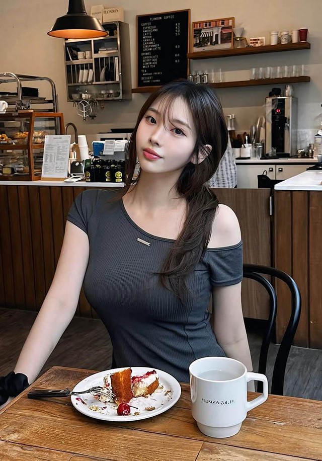 Hot girl diện áo trễ vai Hot girl diện áo trễ vai