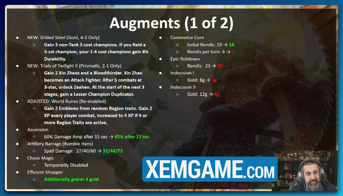 Thay đổi ĐTCL 16.4: Đảo ngược thay đổi nerf fast 9, Ornn tank thần, Sylas quay lại